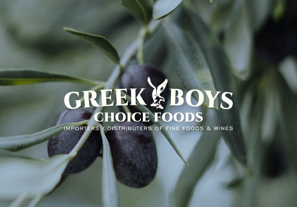 Greek Boys Choice Food Logo