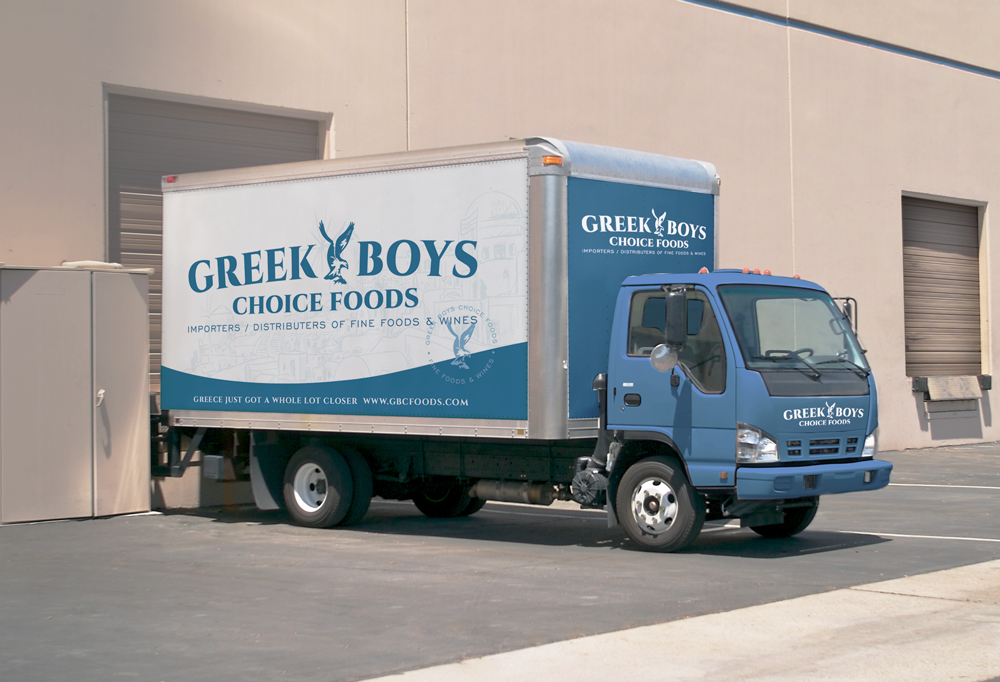 Greek Boys Choice Foods Truck Wrap2